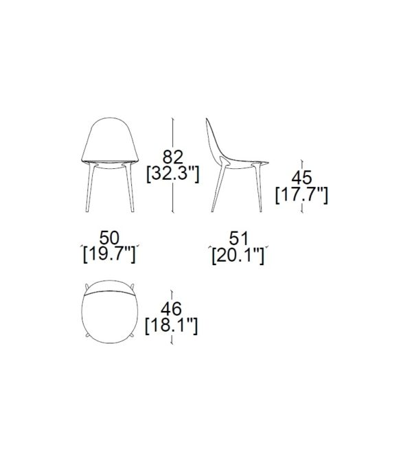 Angers Nantes Cholet Saumur Icones Chaise Cassina Caprice 02