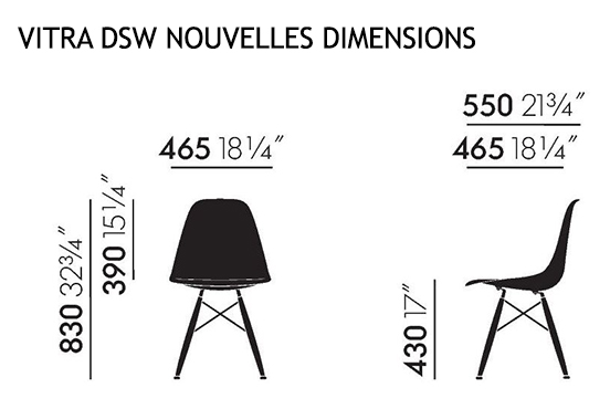 Angers Nantes Cholet Saumur Icones Chaise Dsw Vitra Eames 14