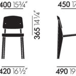 Angers Nantes Cholet Saumur Icones Chaise Standard Vitra SP 6