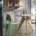 Angers Nantes Cholet Saumur Icones Chaise Standard Vitra SP Vert Blé 1