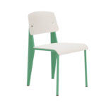 Angers Nantes Cholet Saumur Icones Chaise Standard Vitra SP Vert Blé