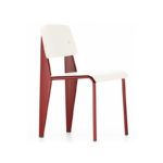 Angers Nantes Cholet Saumur Icones Chaise Standard Vitra SP rouge Japonnais 