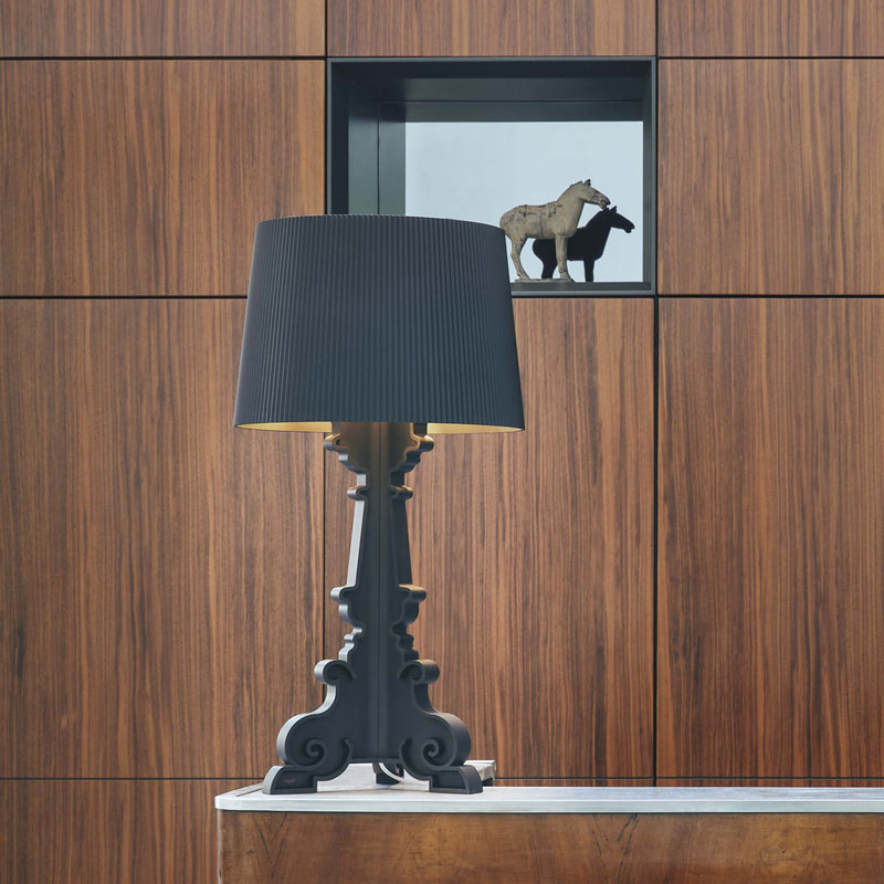 Angers Nantes Bordeaux Rennes Paris Mans Tours Lille Nice Lyon Icônes Kartell Bourgie Lampe Noir Mat Bourgie Ferruccio Laviani 5