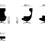 Angers Nantes Cholet Saumur Icones Vitra Fauteuil de salon Grand Repos Citterio 3