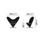 Angers Nantes Cholet Saumur Icones Fauteuil Heart Cone Rouge Verner Panton 7