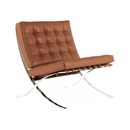 Angers Nantes Cholet Saumur Icones Fauteuil Knoll  Ludwig  Mies van der Rohe Barcelona Cognac 