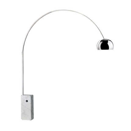 Angers Nantes Cholet Saumur Icones Flos Arco K edition limité cristal Achille Castiglioni Lampadaire 60ans 