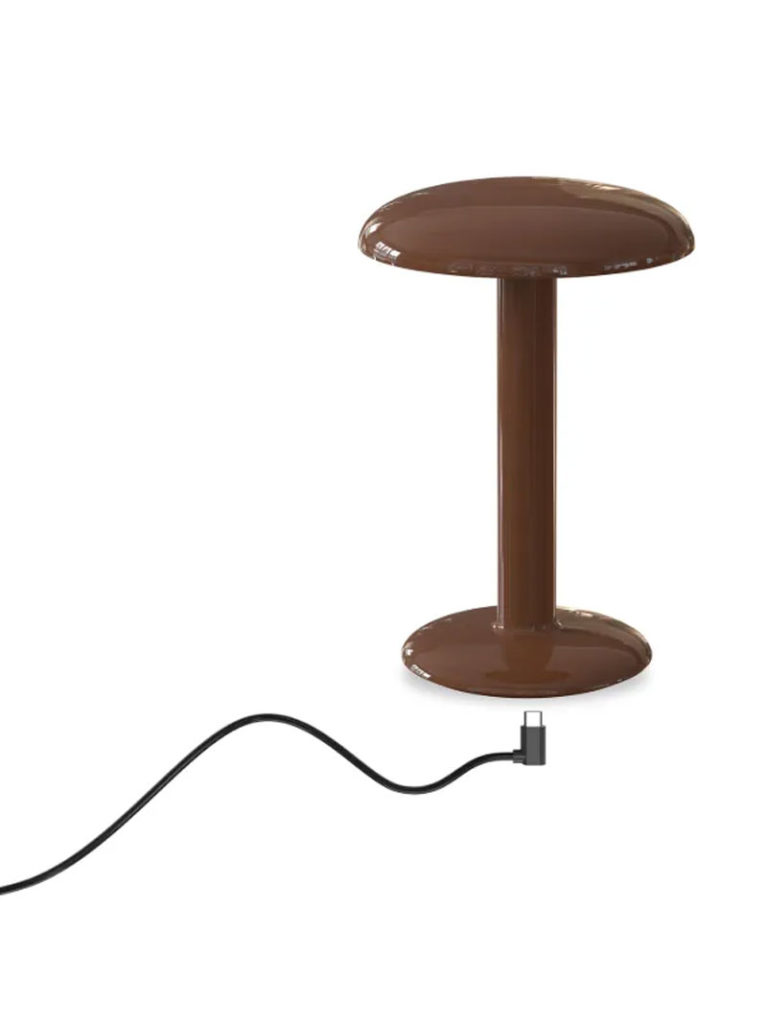 Angers Nantes Cholet Saumur Icones Flos Gustave Lampe Batterie Marron Castiglioni 1