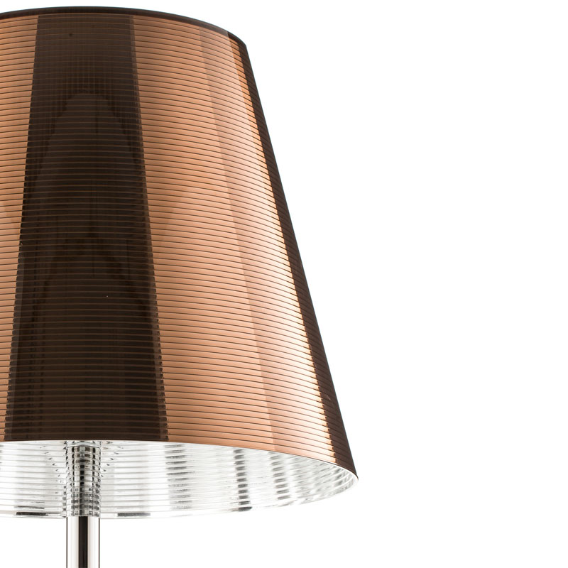 Angers Nantes Cholet Saumur Icones Flos K Tribe T 1 Philippe Starck Bronze Chrome lampadaire 4