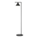Angers Nantes Cholet Saumur Icones Flos Lampadaire Capitain Flint Noir marbre Michael Anastassiades