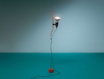 Angers Nantes Cholet Saumur Icones Flos Lampadaire suspension parentesi Castiglioni 50 ans Orange2