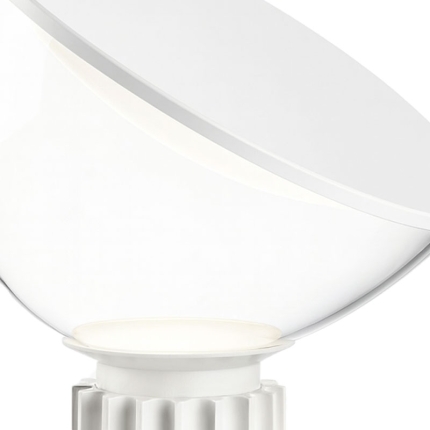 Angers Nantes Cholet Saumur Icones Flos Lampe A poser Taccia blanc Castiglioni 0