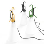 Angers Nantes Cholet Saumur Icones Flos Mayday Lampe a poser vert outdoor Constantin Grcic 3