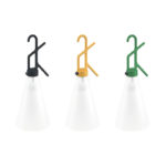 Angers Nantes Cholet Saumur Icones Flos Mayday Lampe a poser vert outdoor Constantin Grcic 3