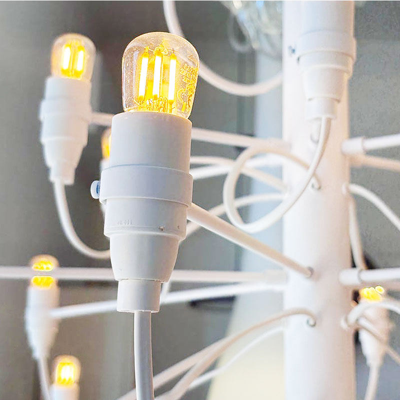 Angers Nantes Cholet Saumur Icones Flos suspension 2097 30 blanc Mat sarfatti 5