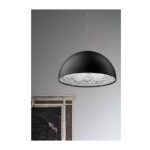 Angers Nantes Cholet Saumur Icones Flos suspension Skygarden noir mat Marcel Wander small 7