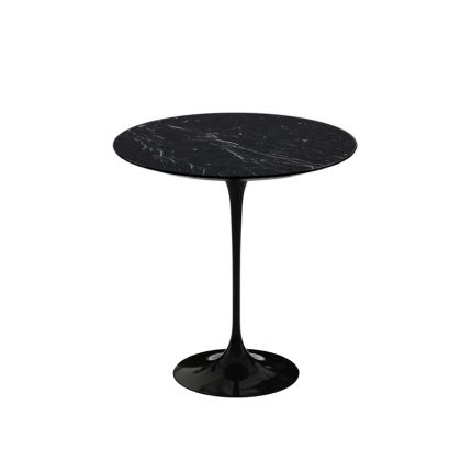 Angers Nantes Cholet Saumur Icones Gueridon Knoll Saarinen marquina mat 