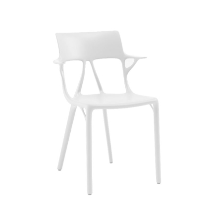 Angers Nantes Cholet Saumur Icones Kartell Chaise A.I Blanc philippe starck 