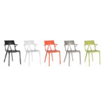 Angers Nantes Cholet Saumur Icones Kartell Chaise A.I Noir philippe starck 7