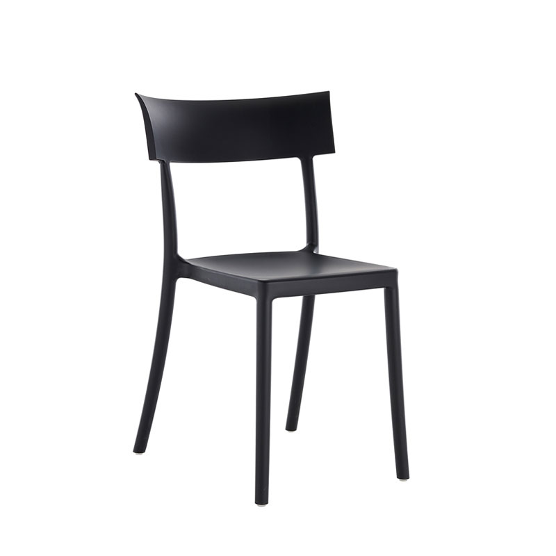 Angers Nantes Cholet Saumur Icones Kartell Chaise Catwalk Noir Mat philippe starck