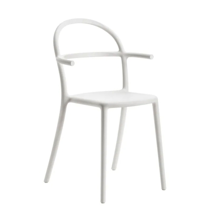 Angers Nantes Cholet Saumur Icones Kartell Chaise Généric C Blanc Mat philippe starck 
