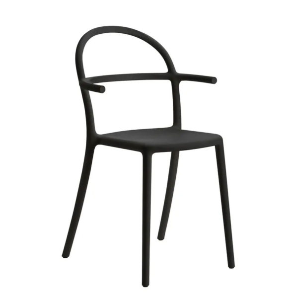 Angers Nantes Cholet Saumur Icones Kartell Chaise Généric C Noir Mat philippe starck