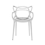 Angers Nantes Cholet Saumur Icones Kartell Chaise Masters Metalisé Chrome Argent philippe starck 0