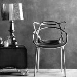 Angers Nantes Cholet Saumur Icones Kartell Chaise Masters Metalisé Chrome Argent philippe starck 4