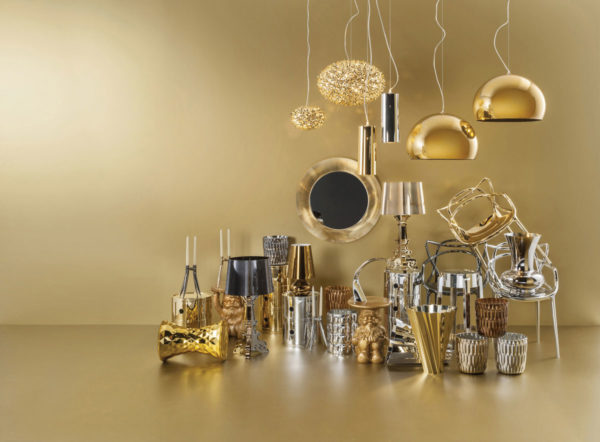 Angers Nantes Cholet Saumur Icones Kartell Chaise Masters Metalisé Chrome Argent philippe starck 6