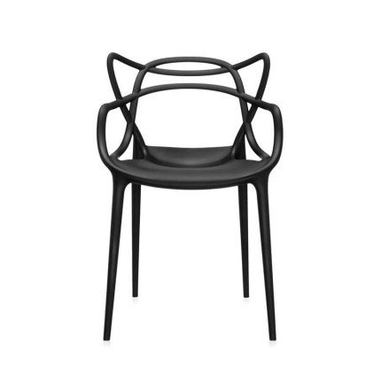 Angers Nantes Cholet Saumur Icones Kartell Chaise Masters Noir philippe starck 