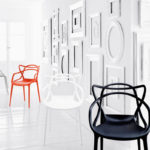 Angers Nantes Cholet Saumur Icones Kartell Chaise Masters Noir philippe starck 3