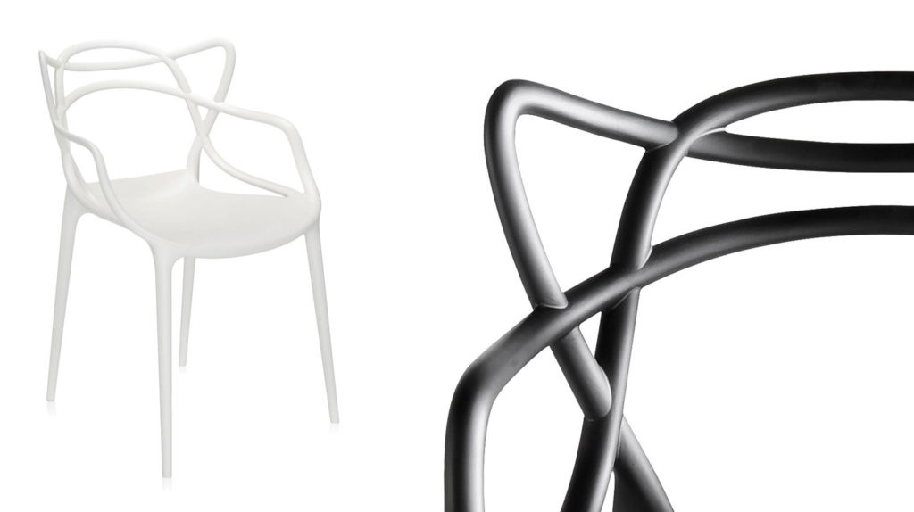 Angers Nantes Cholet Saumur Icones Kartell Chaise Masters Noir philippe starck 4