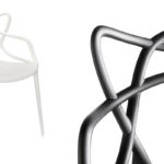 Angers Nantes Cholet Saumur Icones Kartell Chaise Masters Noir philippe starck 4