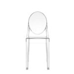 Angers Nantes Cholet Saumur Icones Kartell Chaise cristal transparent Victoria Ghost philippe starck 1