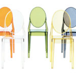 Angers Nantes Cholet Saumur Icones Kartell Chaise cristal transparent Victoria Ghost philippe starck 3