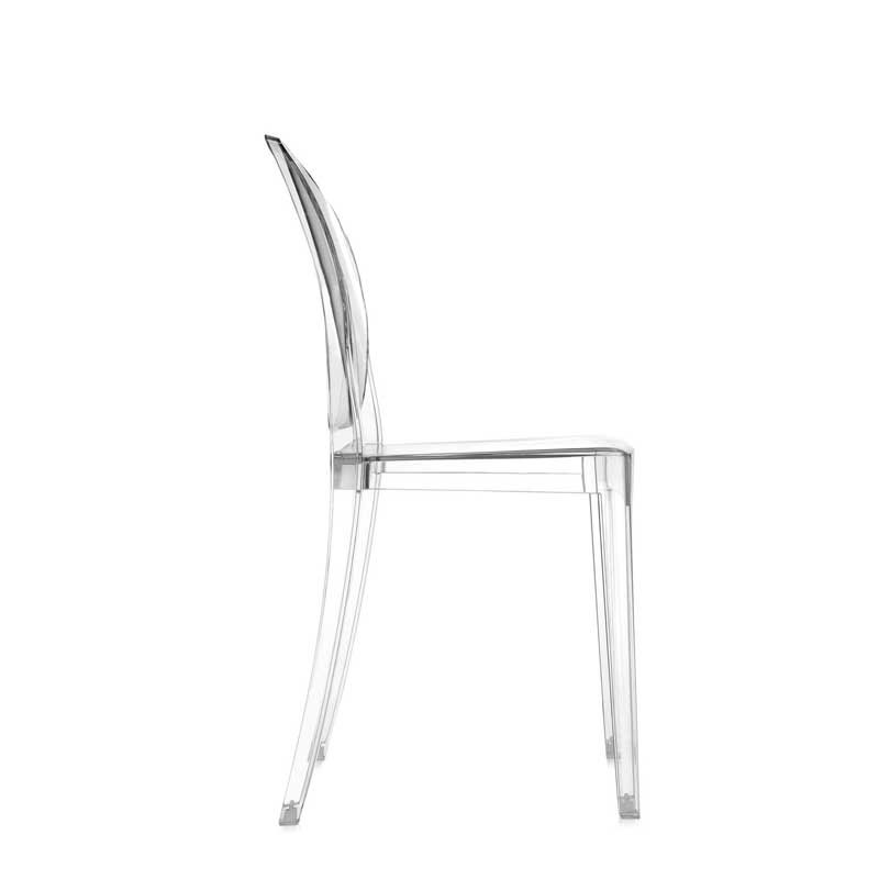 Angers Nantes Cholet Saumur Icones Kartell Chaise cristal transparent Victoria Ghost philippe starck 8