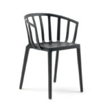 Angers Nantes Cholet Saumur Icones Kartell Chaise fauteuil venice Noir Mat philippe starck 