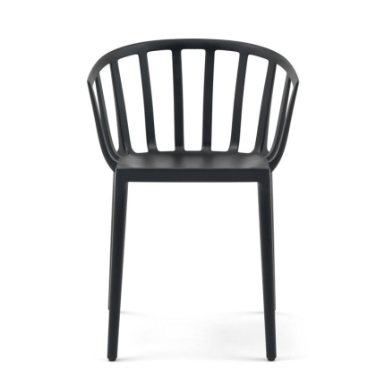 Angers Nantes Cholet Saumur Icones Kartell Chaise fauteuil venice Noir Mat philippe starck 2