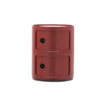 Angers Nantes Cholet Saumur Icones Kartell Componibili Bordeaux brillant rangement 2 portes Anna Castelli Ferrieri 