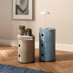 Angers Nantes Cholet Saumur Icones Kartell Componibili Tourterelle brillant rangement 2 portes Anna Castelli Ferrieri 3