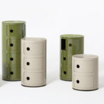 Angers Nantes Cholet Saumur Icones Kartell Componibili Tourterelle brillant rangement 2 portes Anna Castelli Ferrieri 5