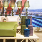 Angers Nantes Cholet Saumur Icones Kartell Componibili veert kaki brillant rangement 3 portes Anna Castelli Ferrieri 4