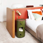 Angers Nantes Cholet Saumur Icones Kartell Componibili veert kaki brillant rangement 3 portes Anna Castelli Ferrieri 5