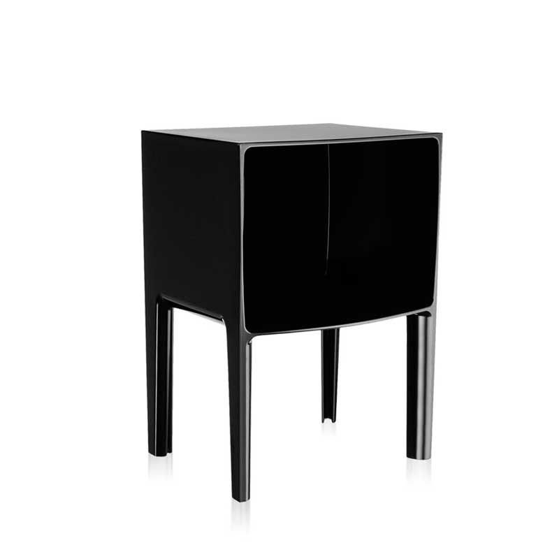Angers Nantes Cholet Saumur Icones Kartell Console Chevet rangement ghost buster noir brillant Philippe Starck
