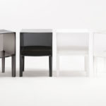 Angers Nantes Cholet Saumur Icones Kartell Console Chevet rangement ghost buster noir brillant Philippe Starck 7