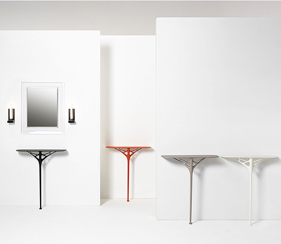 Angers Nantes Cholet Saumur Icones Kartell Console Soft Touch noir A.I Philippe Starck 6