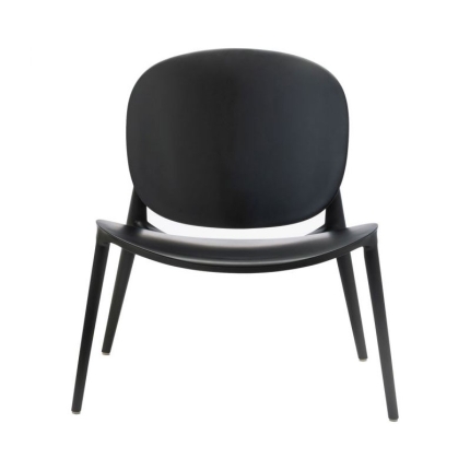 Angers Nantes Cholet Saumur Icones Kartell Fauteuil bas Be Bop Noir Mat indoor outdoor Robert Palomba