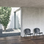 Angers Nantes Cholet Saumur Icones Kartell Fauteuil bas Be Bop Noir Mat indoor outdoor Robert Palomba8