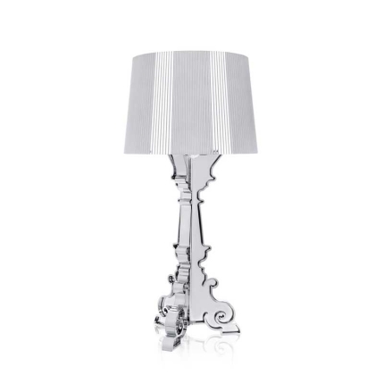 Angers Nantes Cholet Saumur Icones Kartell Lampe a poser Argent Bourgie Ferruccio Laviani 