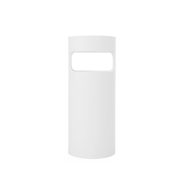 Angers Nantes Cholet Saumur Icones Kartell Porte parapluie accessoire blanc mat Gino Colombini